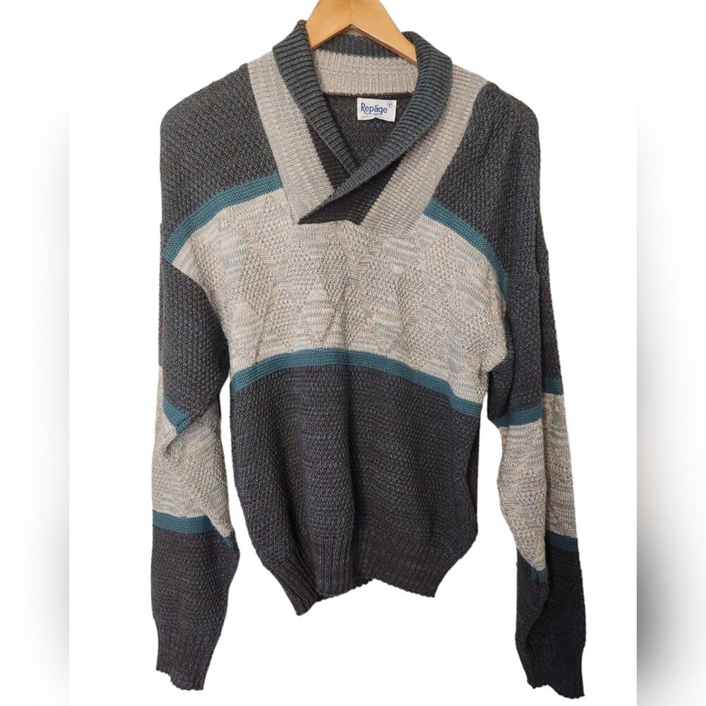 Vintage Repage Granpa Pullover Sweater Medium
